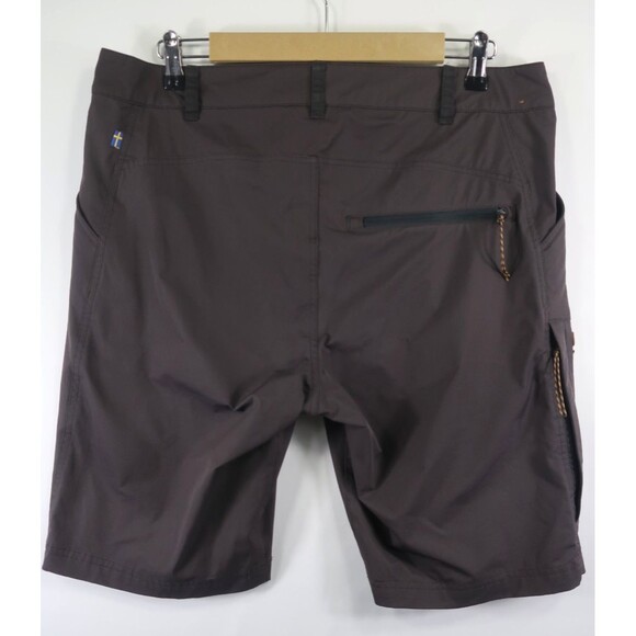 Fjallraven Abisko Lite Shorts Reg. Fit Mid Waist Gray Size 33 34 Gorpcore Trek - Picture 7 of 11